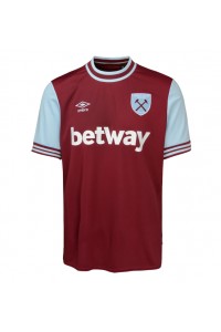 Fotbalové Dres West Ham United Domácí Oblečení 2024-25 Krátký Rukáv